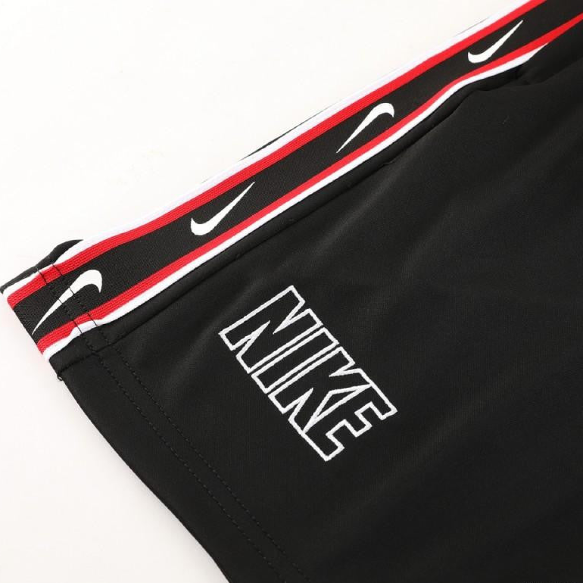 23/24 NIKE Black/Red Short Sleeve Jersey+Pants