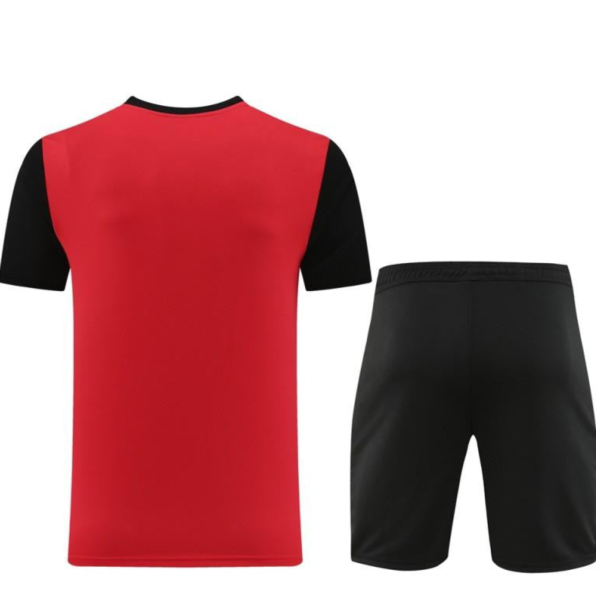 23/24 NIKE Black/Red Short Sleeve Jersey+Pants