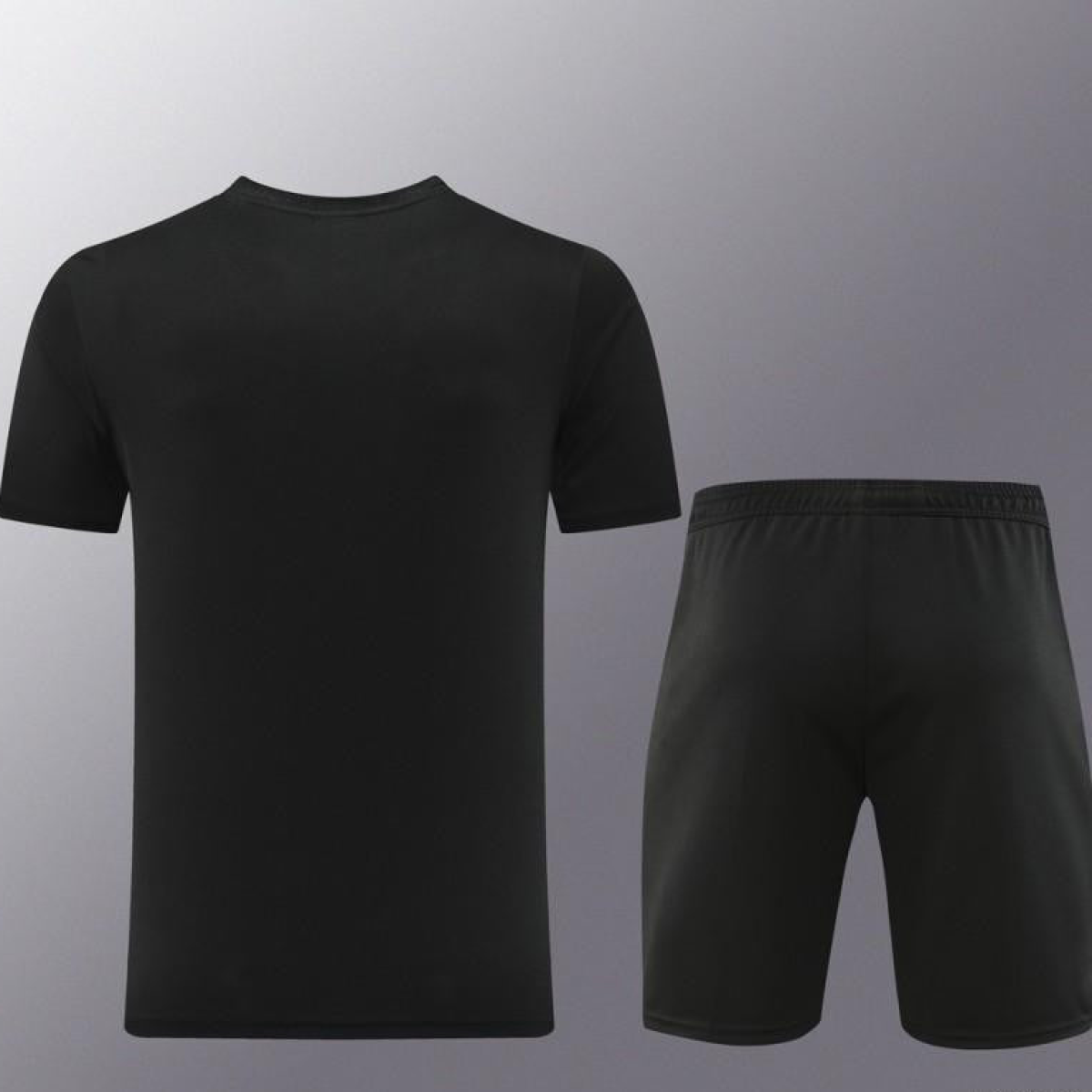 23/24 NIKE Black Short Sleeve Jersey+Pants
