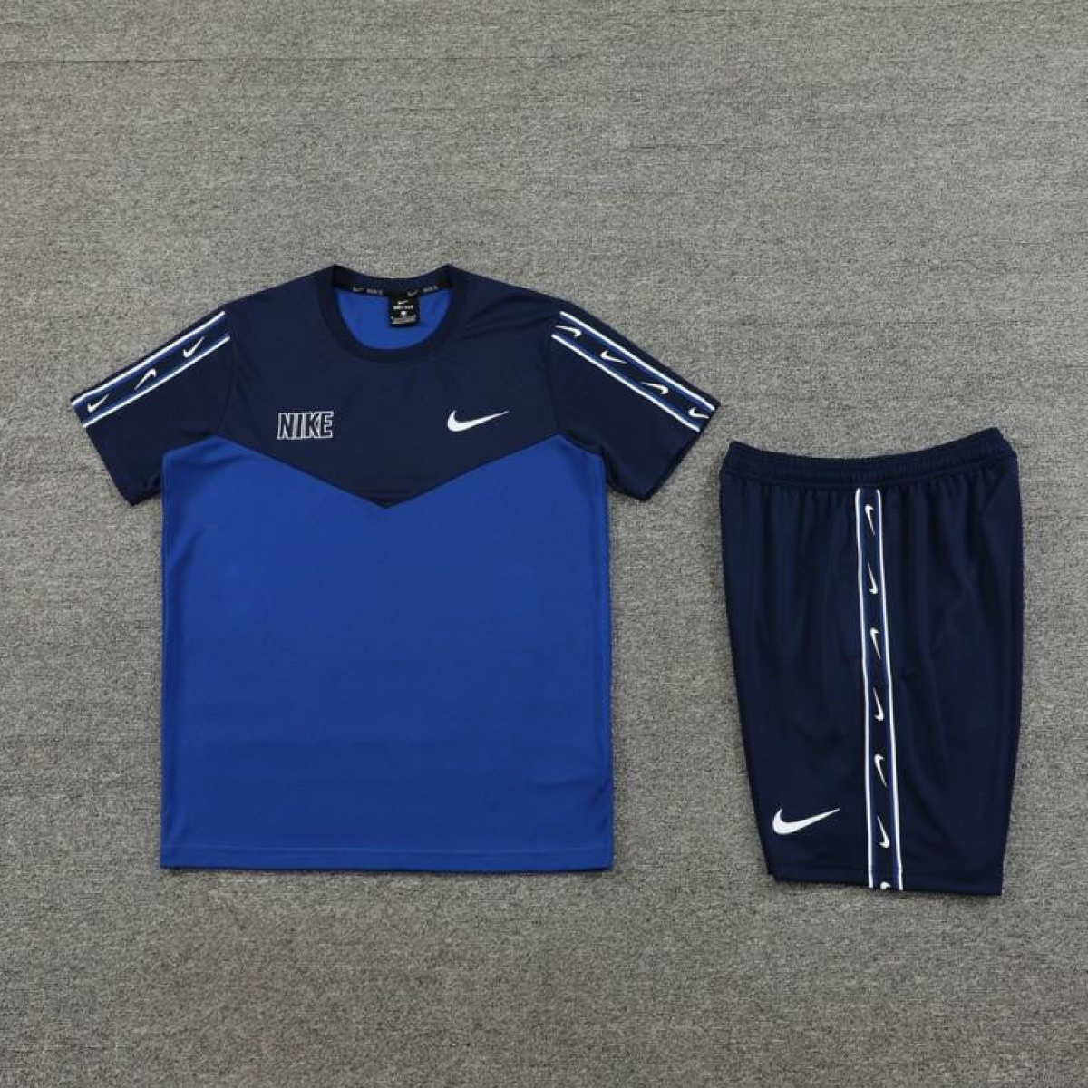 23/24 NIKE Black/Blue Red Short Sleeve Jersey+Pants