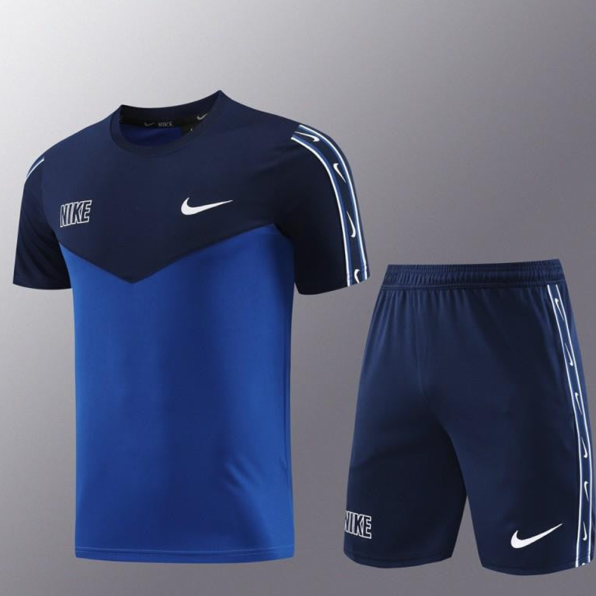 23/24 NIKE Black/Blue Red Short Sleeve Jersey+Pants