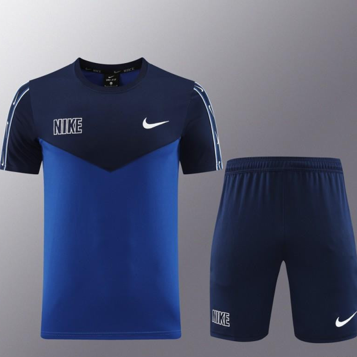 23/24 NIKE Black/Blue Red Short Sleeve Jersey+Pants