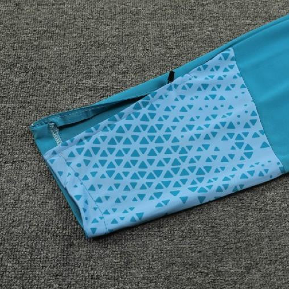 23/24 Manchester City Blue Mixed Color Half Zipper Jacket+ Pants