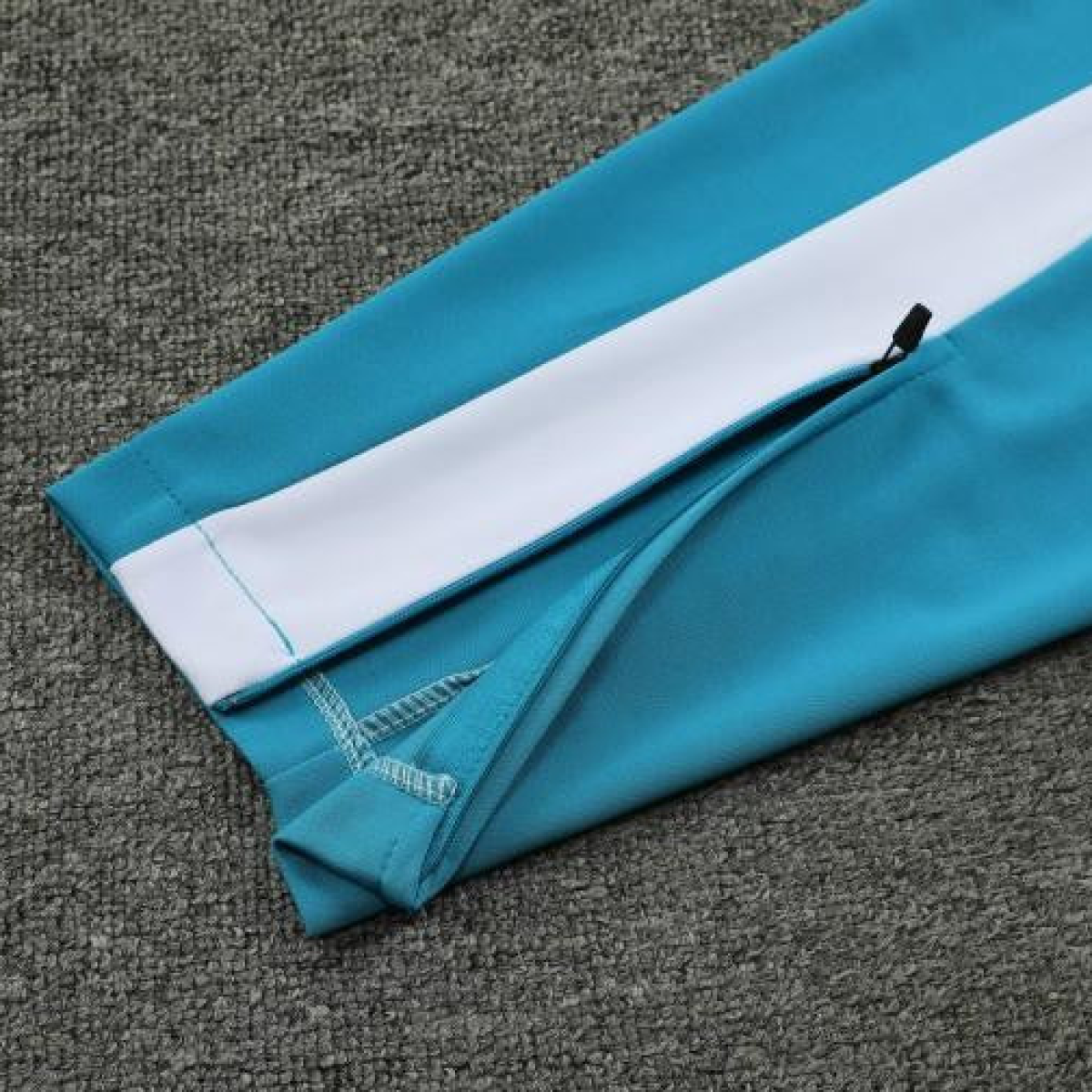 23/24 Manchester City Blue White Half Zipper Jacket+ Pants