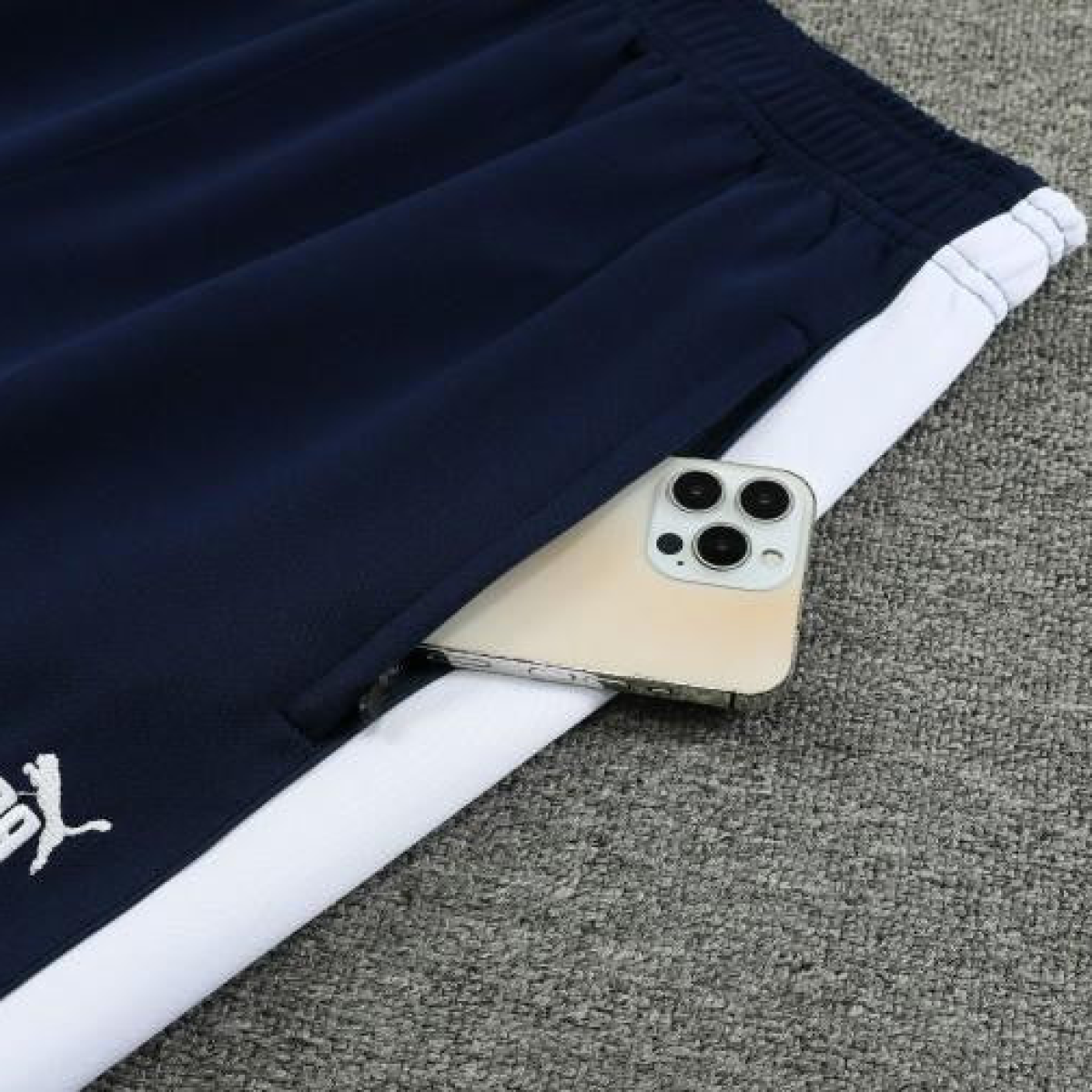 23/24 Puma Blue White Full Zipper Jacket+Pants