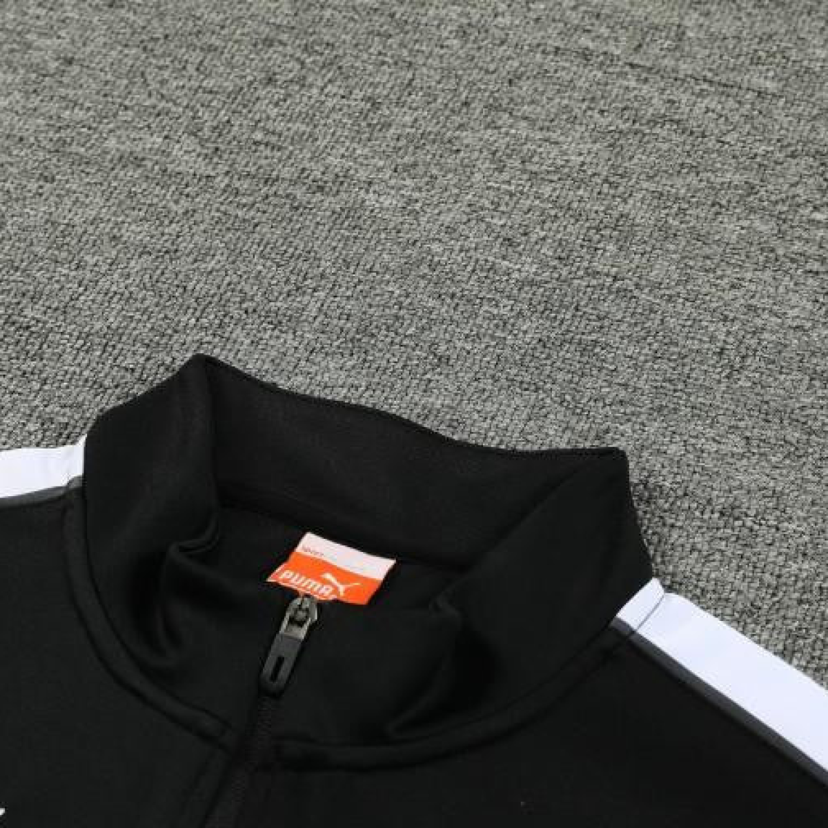 23/24 Puma Black White Full Zipper Jacket+Pants