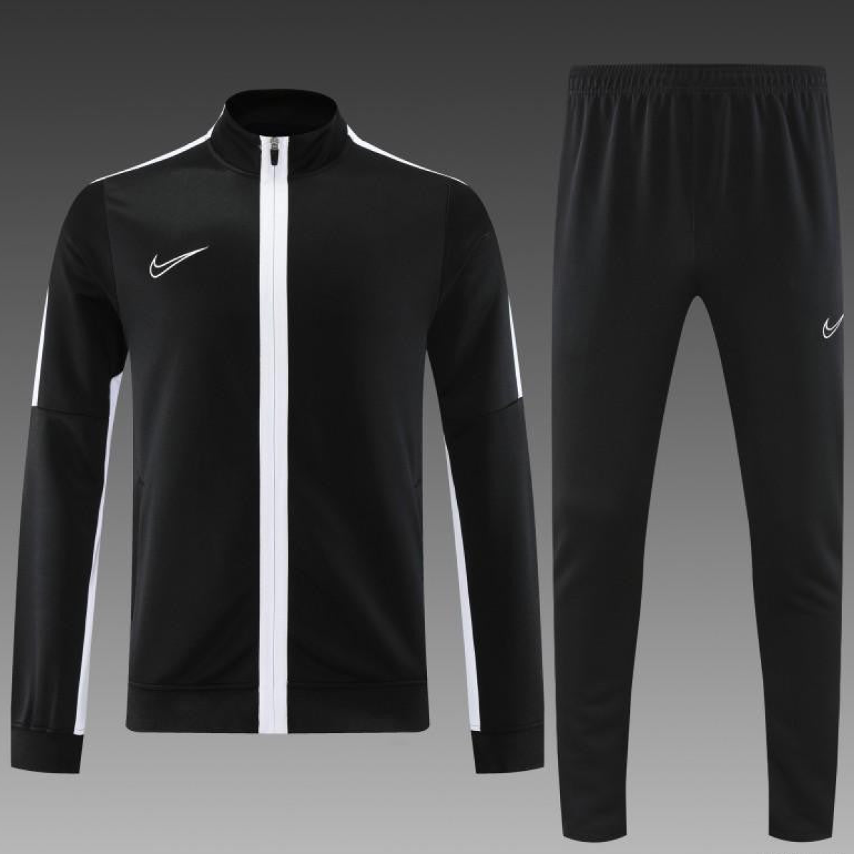 23/24 Nike Black Full Zipper Jacket+ Pants