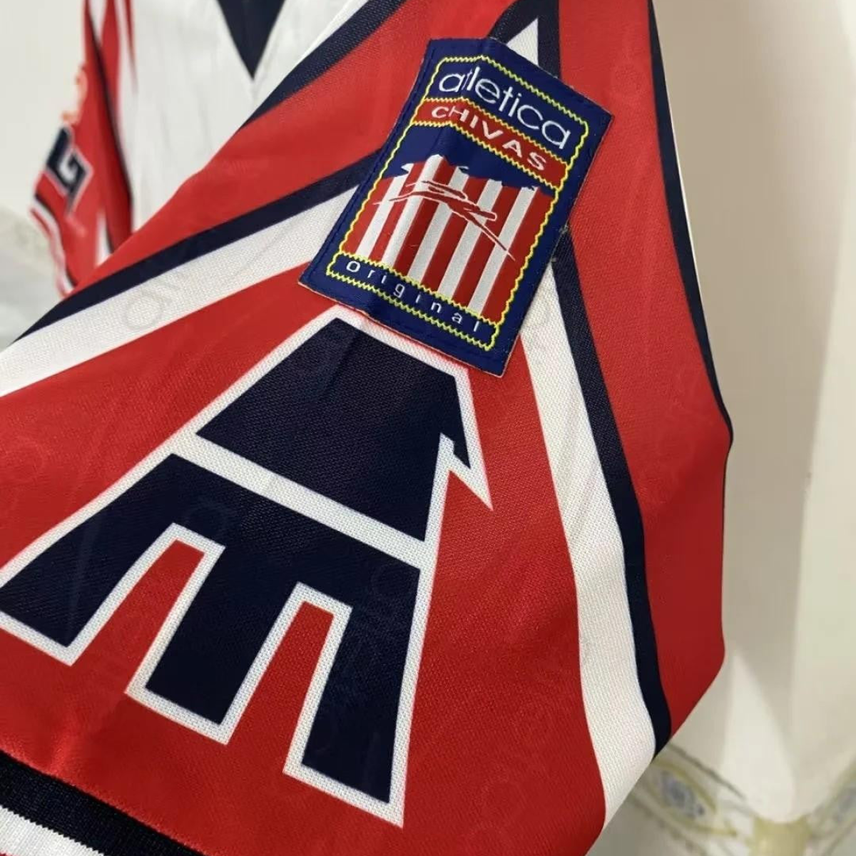Retro 98/99 Chivas Guadalajara Away White Jersey