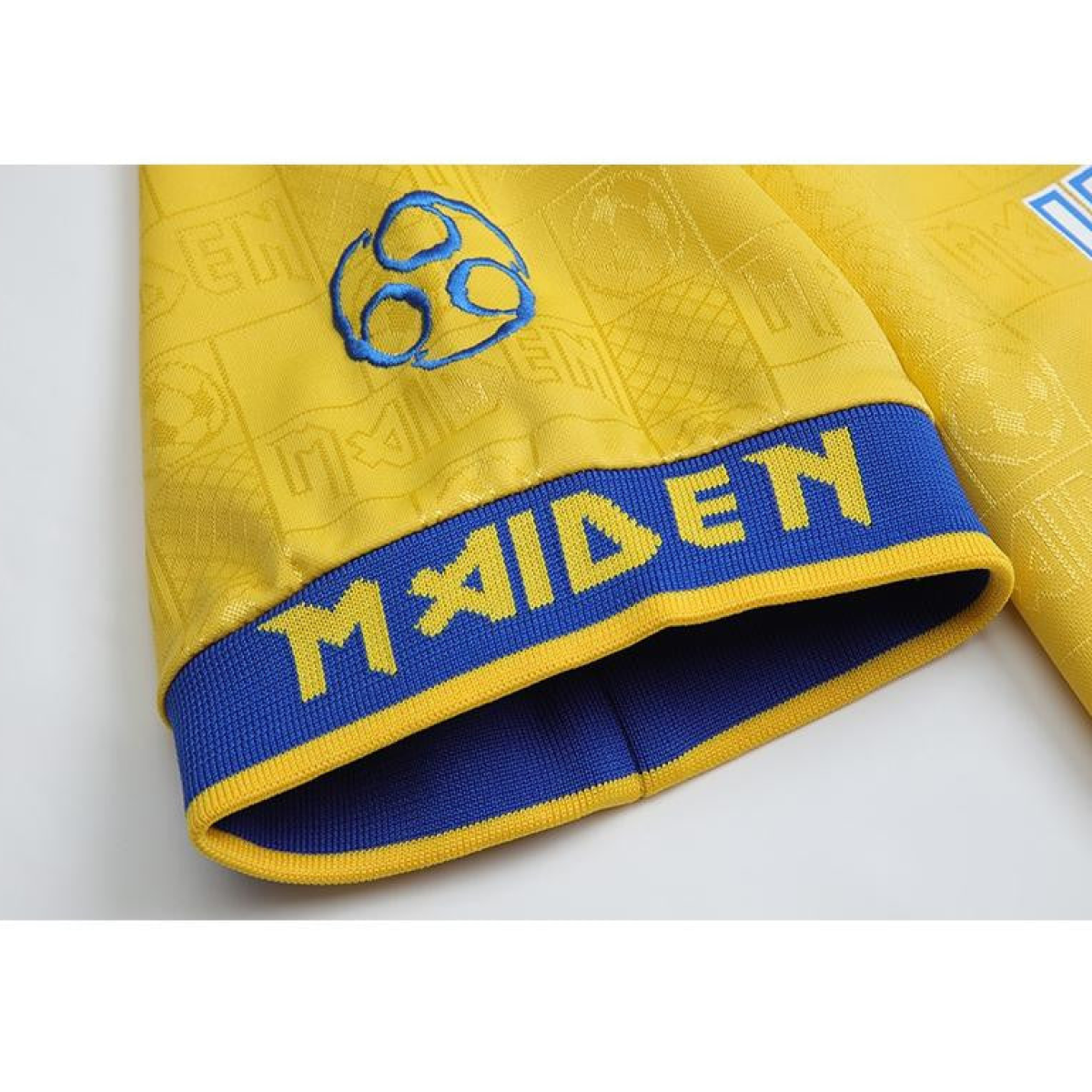 Retro 2018 West Ham United x Iron Maiden Yellow Jersey