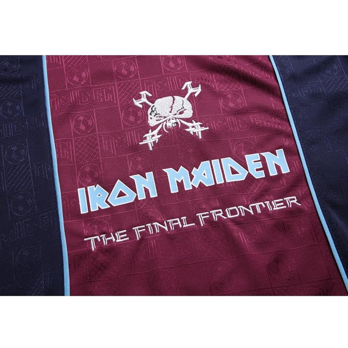 Retro 2011 West Ham United x Iron Maiden Away Jersey