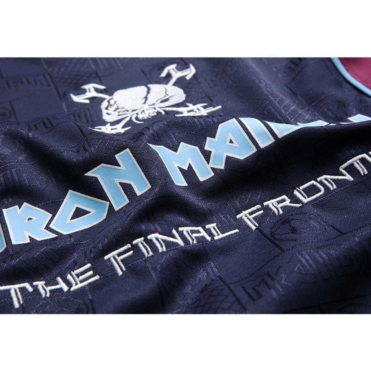 Retro 2011 West Ham United x Iron Maiden Home Jersey