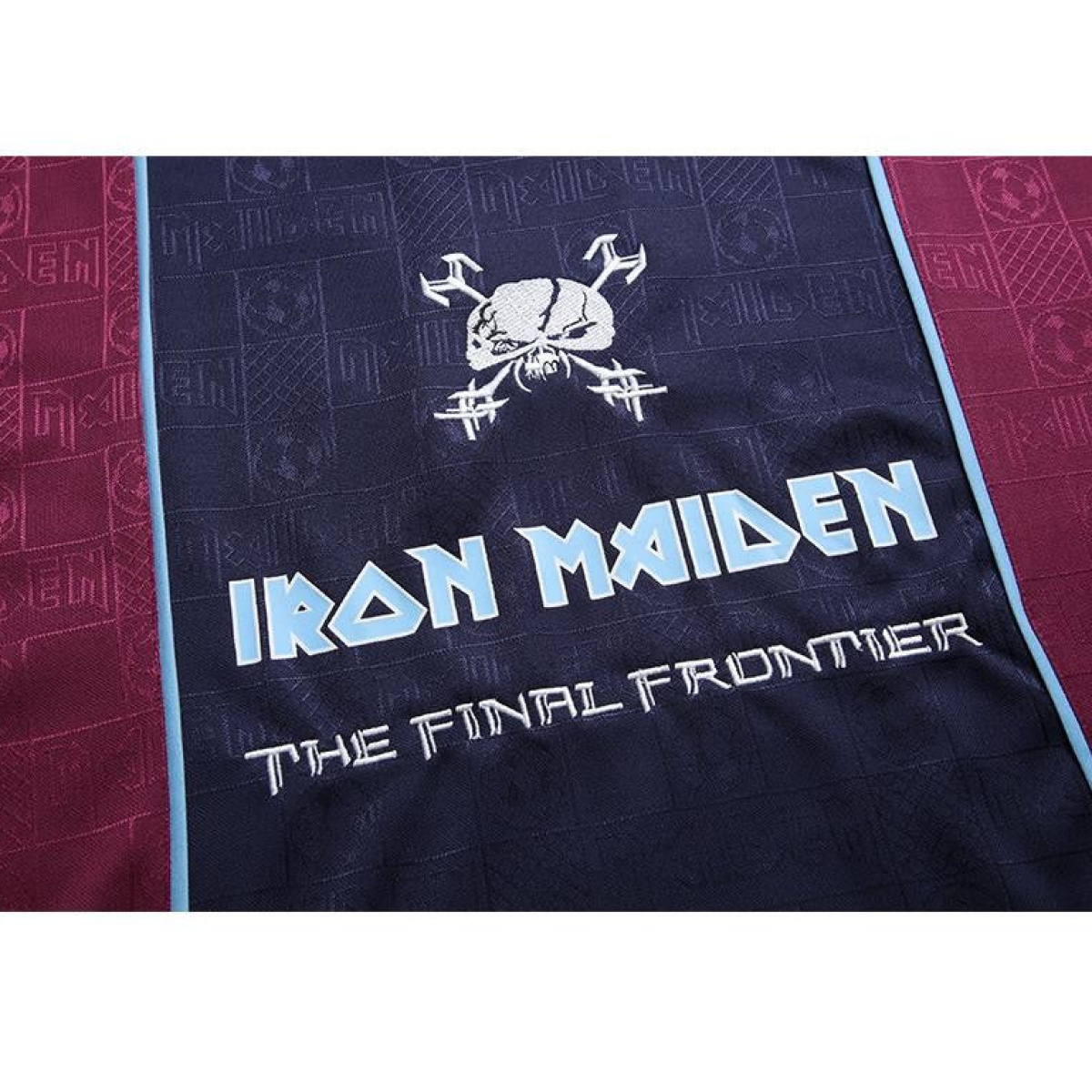Retro 2011 West Ham United x Iron Maiden Home Jersey