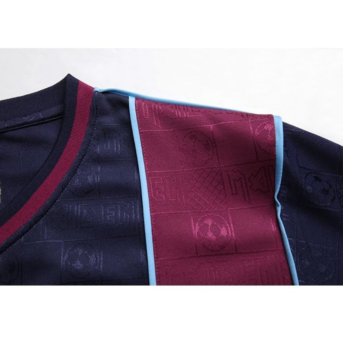 Retro 2011 West Ham United x Iron Maiden Home Jersey