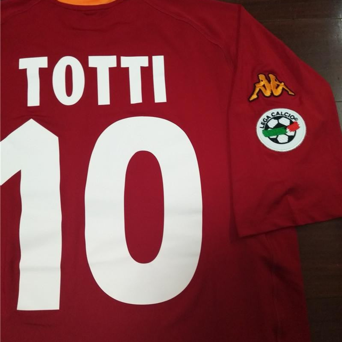 Retro 00/01 AS Roma Home Jersey
