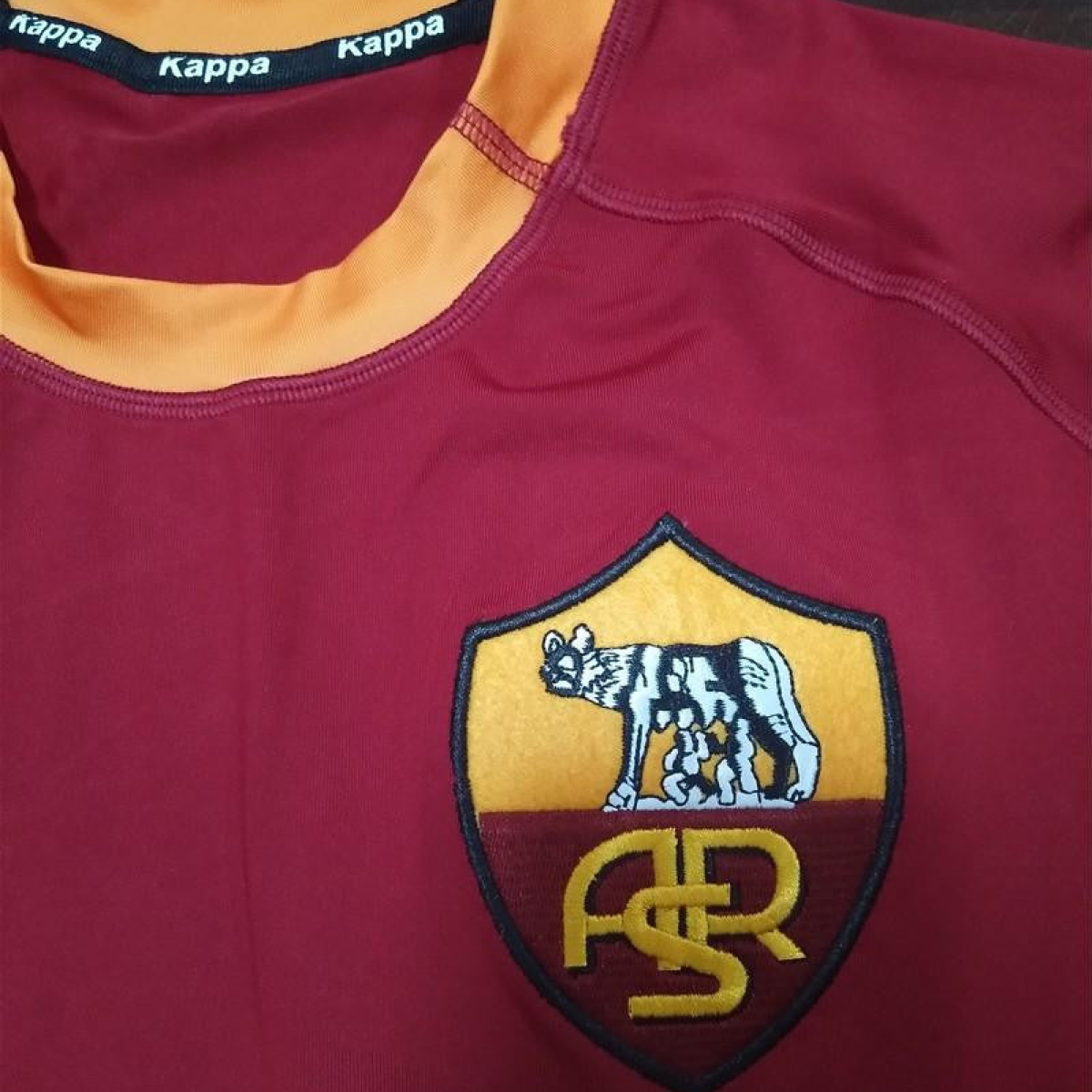 Retro 00/01 AS Roma Home Jersey