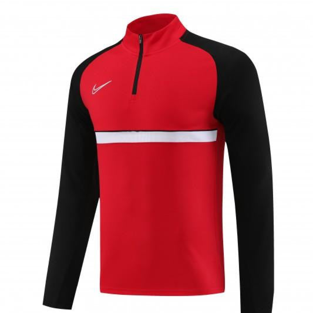 2023 NIKE Red Half Zipper Jacket +Pants