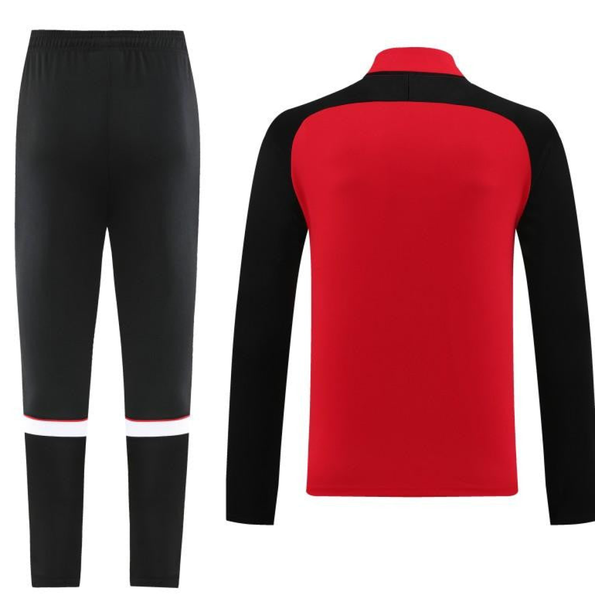 2023 NIKE Red Half Zipper Jacket +Pants