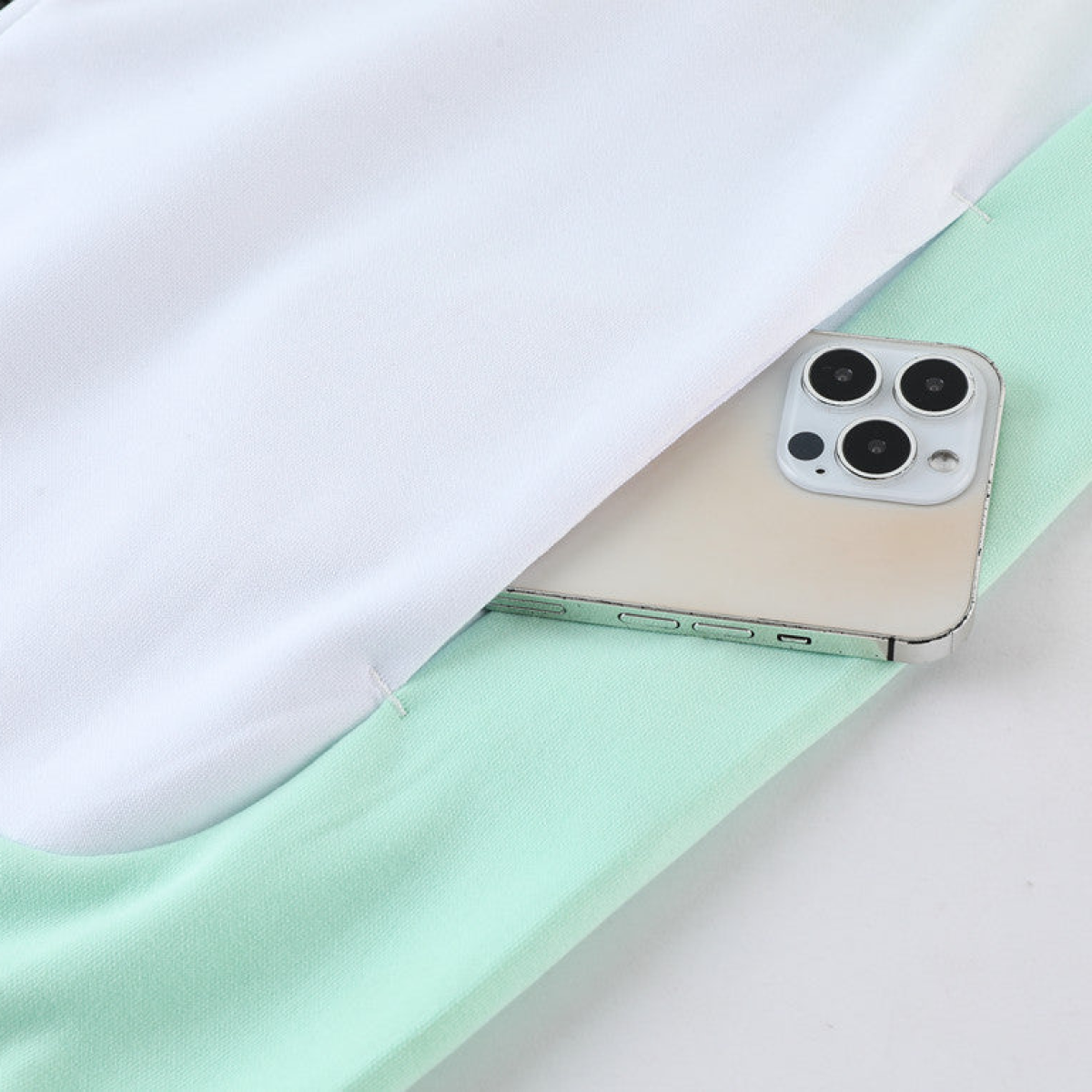 2023 Nike White Green Full Zipper Hoodie Jacket +Pants