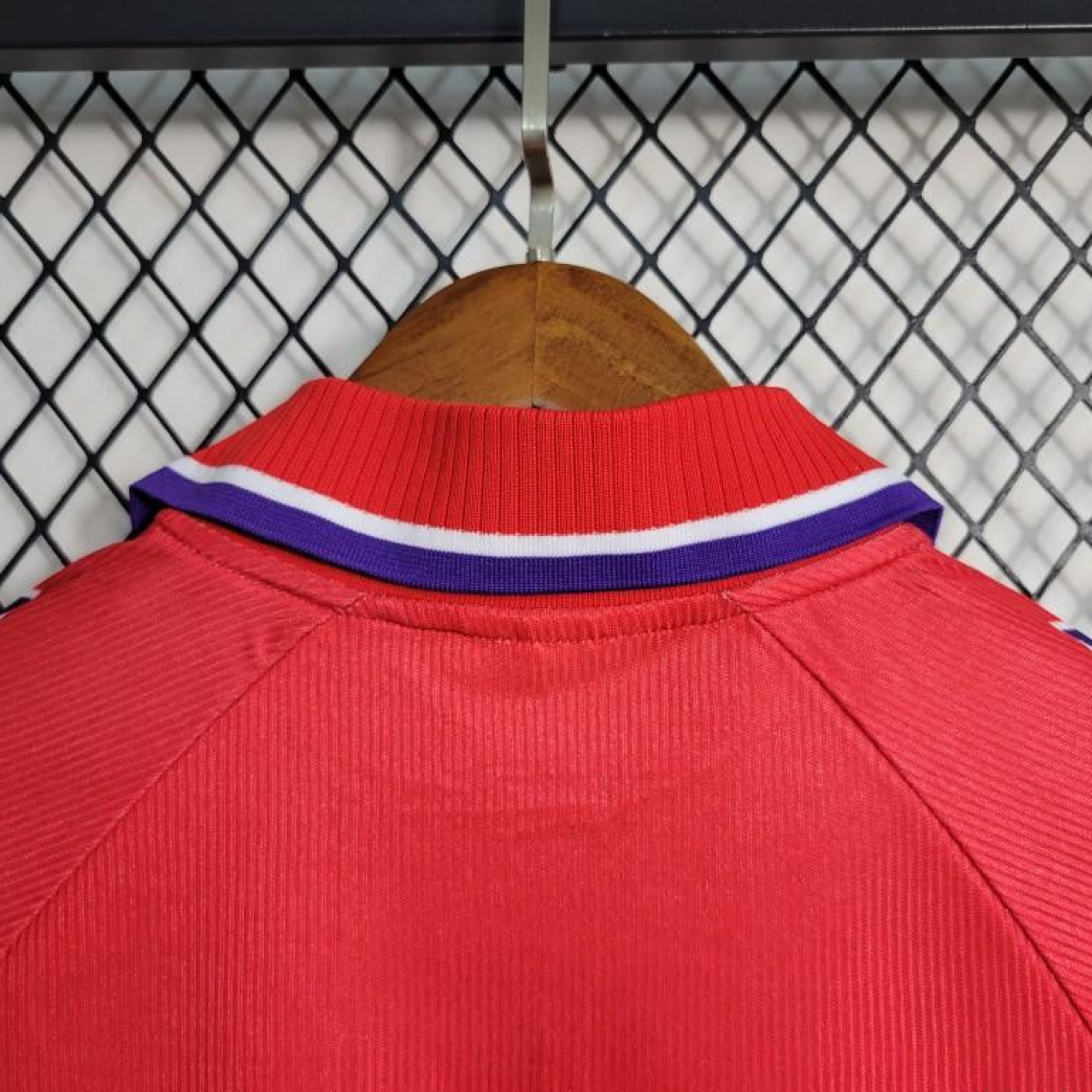 Retro 95-96 Fiorentina Third Red Jersey