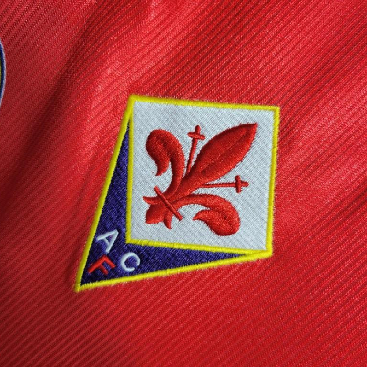 Retro 95-96 Fiorentina Third Red Jersey