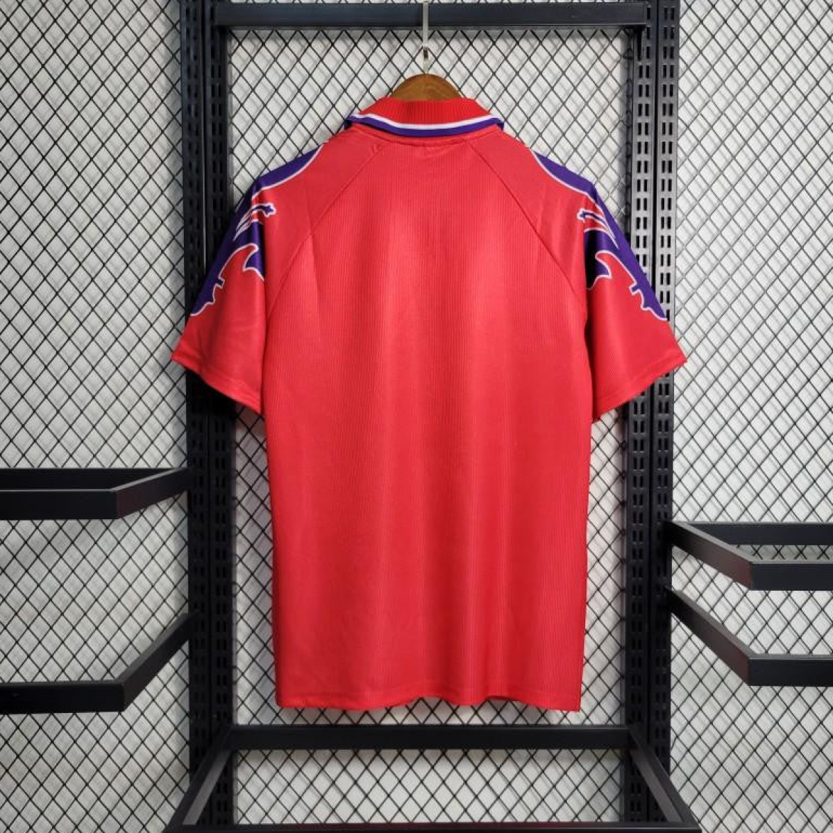 Retro 95-96 Fiorentina Third Red Jersey