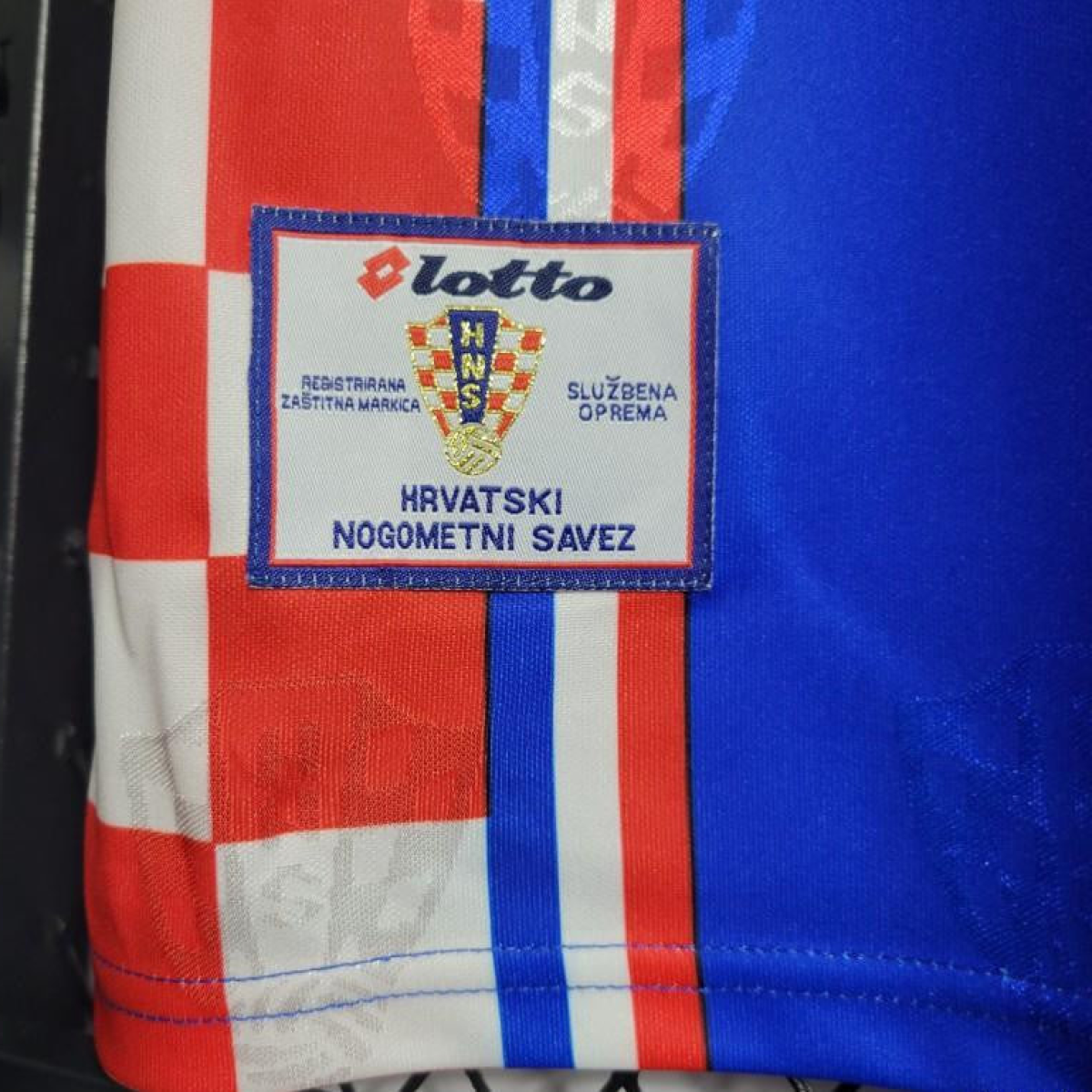 Retro 1998 Croatia Away Blue Jersey