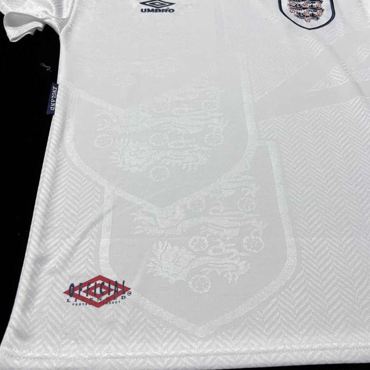 Retro 94/95 England At Home Soccer Jersey