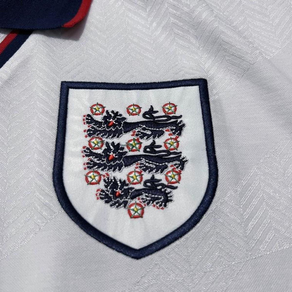 Retro 94/95 England At Home Soccer Jersey