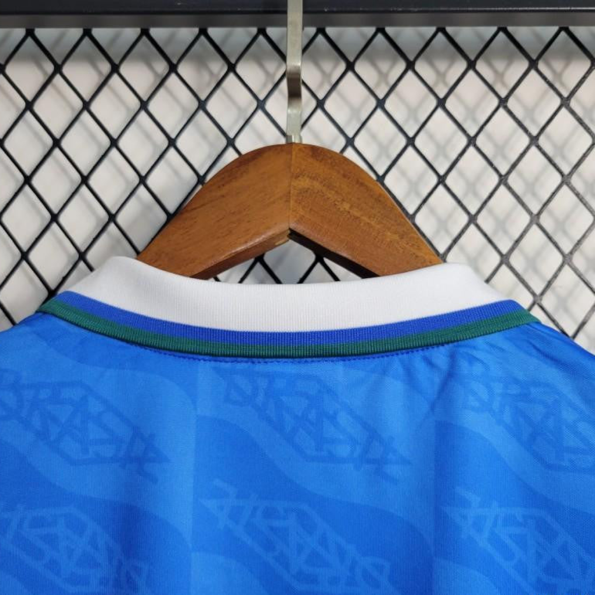 Retro 1992 Brazil Away Blue Jersey