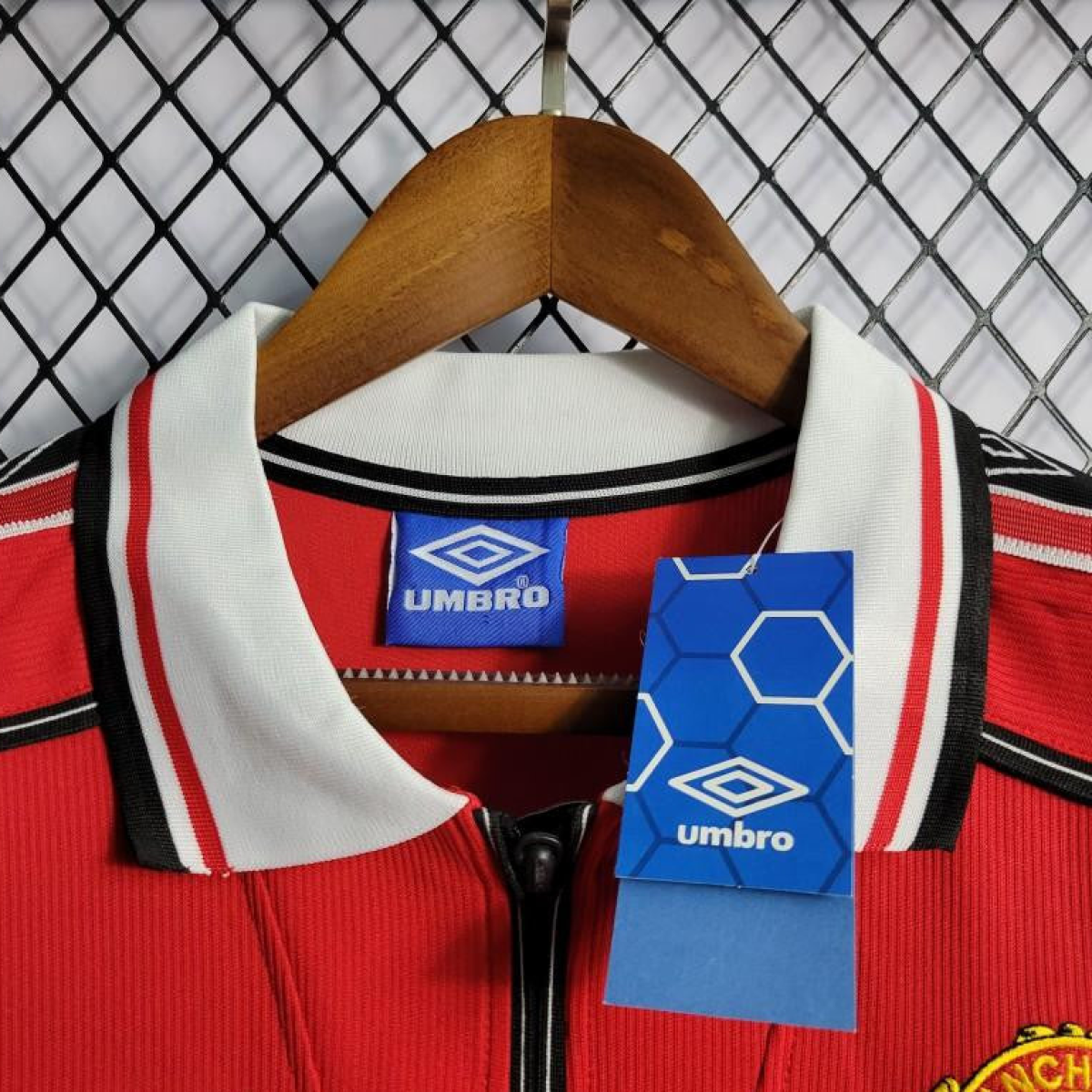 Retro Long Sleeve 98/99 Manchester United Home Jersey