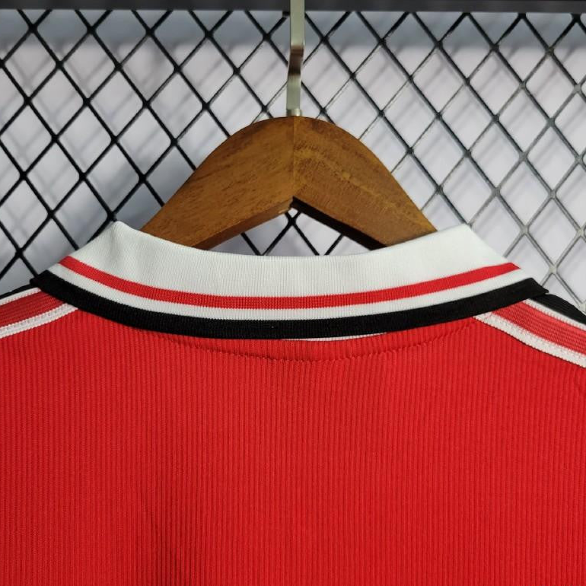 Retro Long Sleeve 98/99 Manchester United Home Jersey