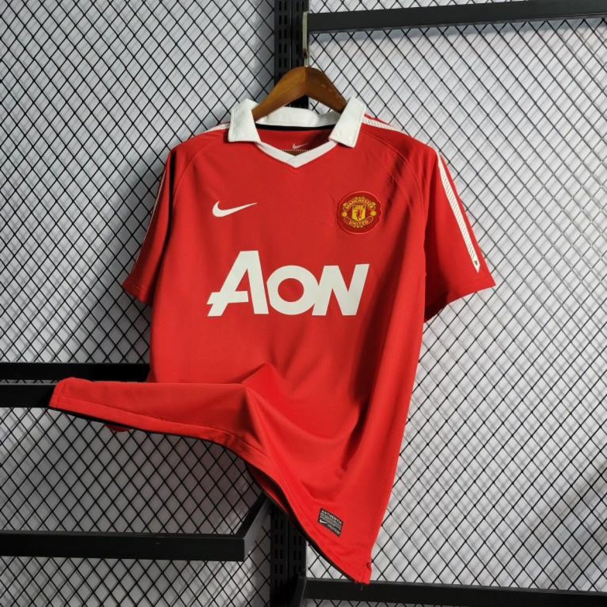 Retro 10-11 Manchester United Home Jersey