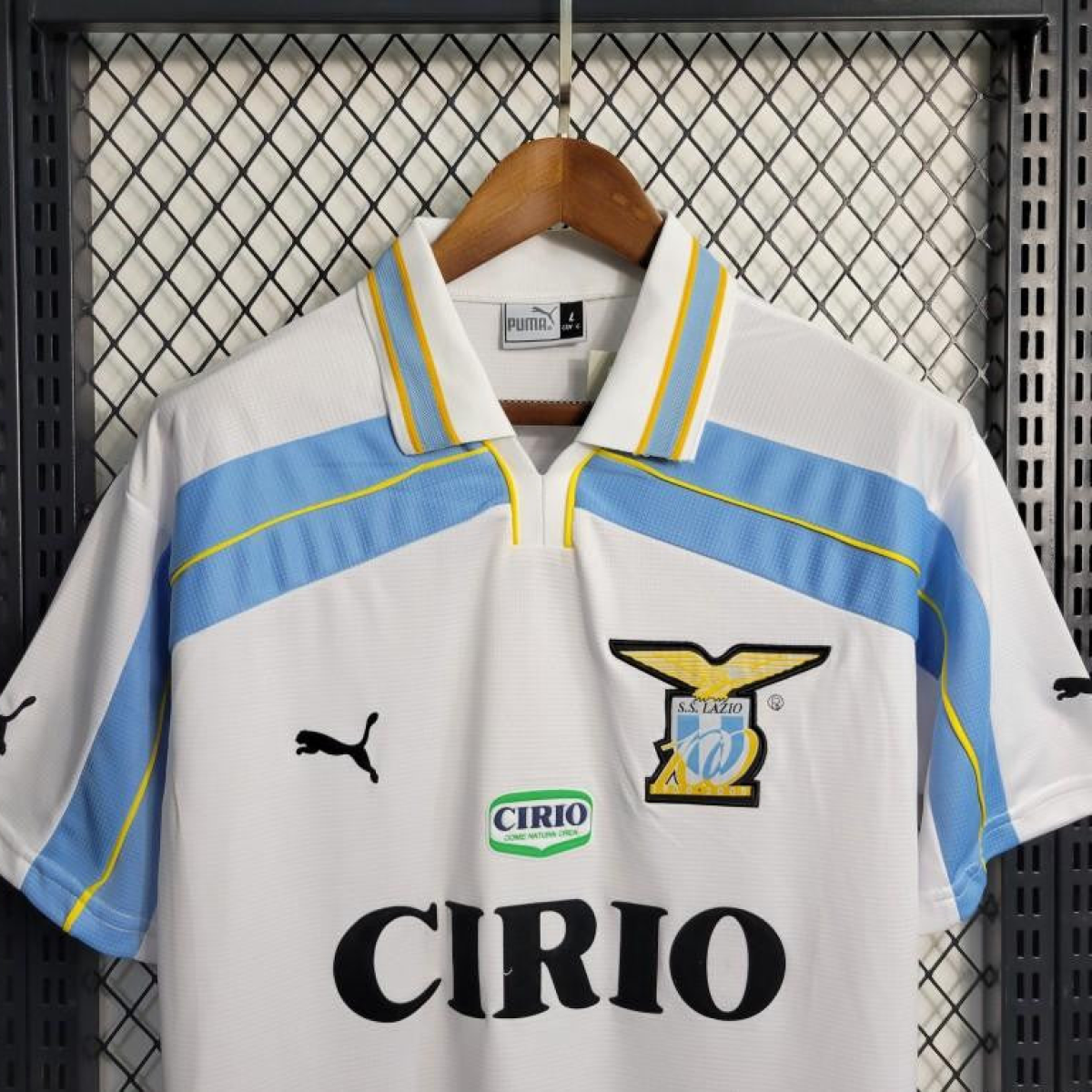 Retro 1998-00 Lazio Third White Jersey