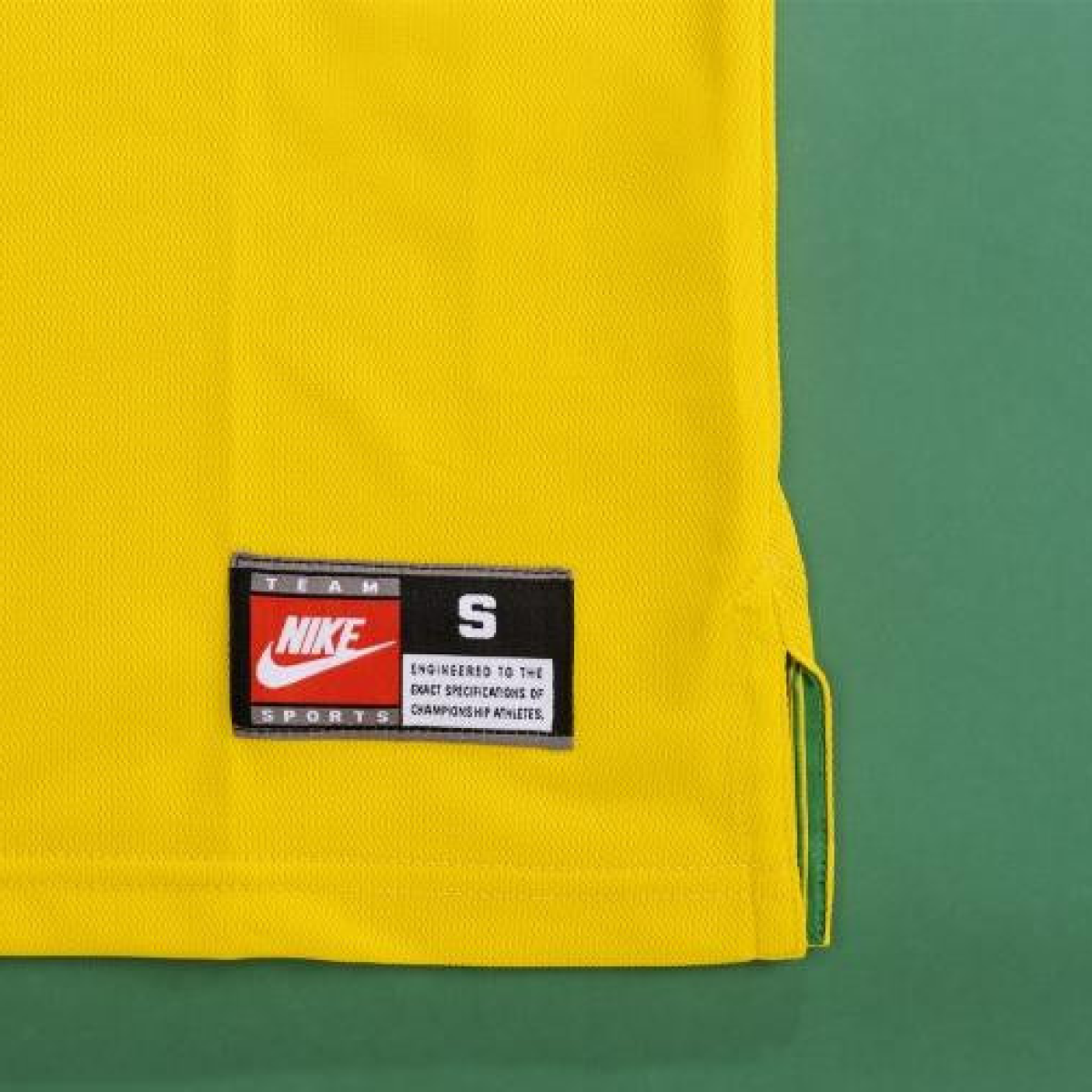 Retro 1998 Brazil Home Soccer Jersey