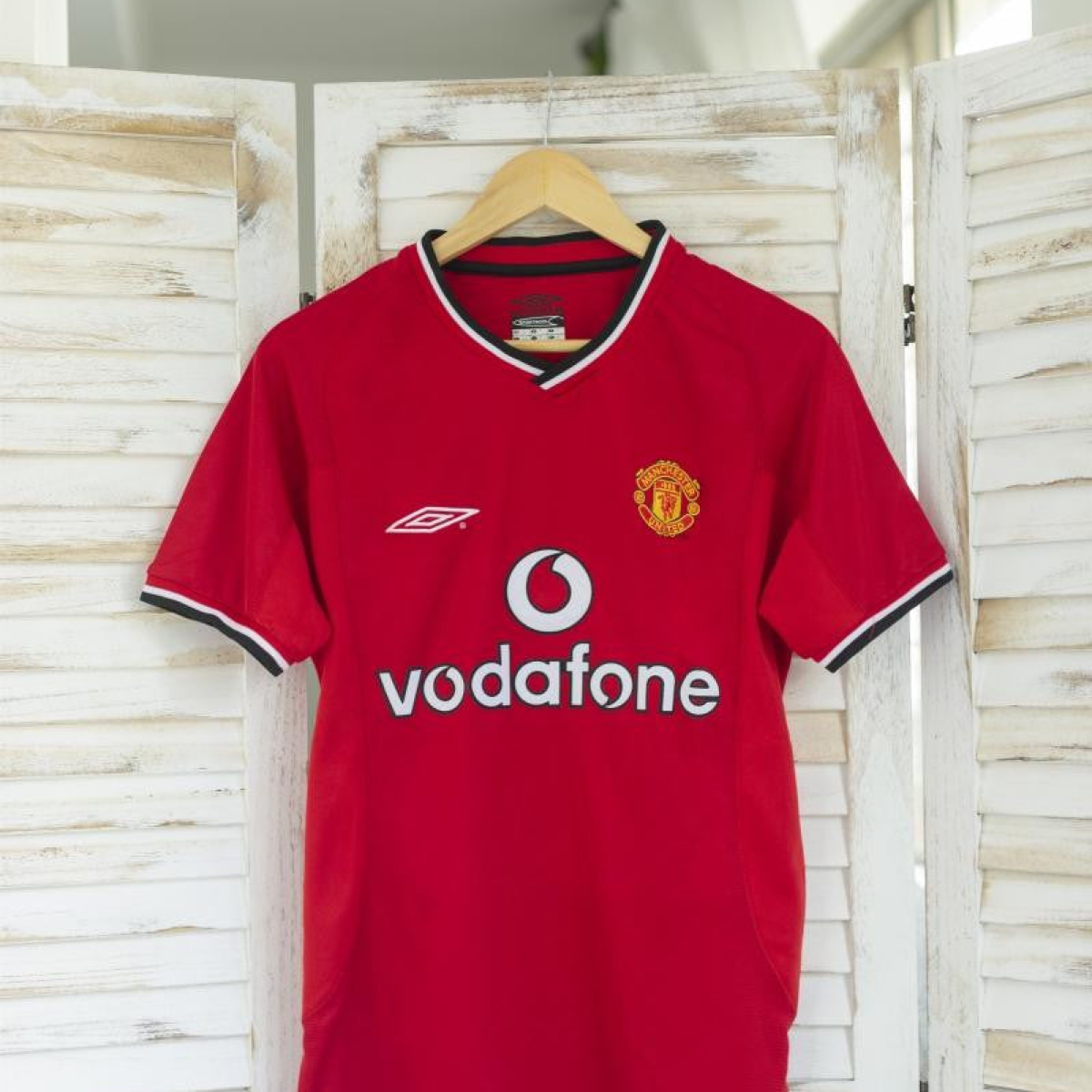 RETRO 00/02 Manchester United Home Soccer Jersey