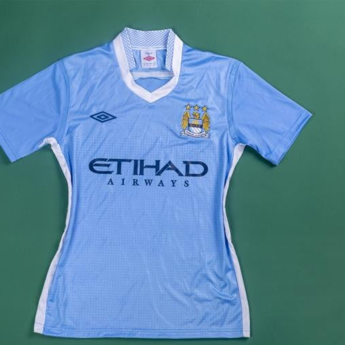RETRO 11/12 Manchester City Home Soccer Jersey