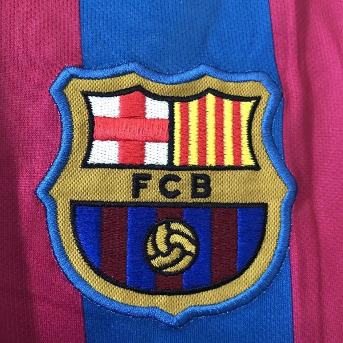 Retro 05/06 Barcelona Home League Version Soccer Jersey
