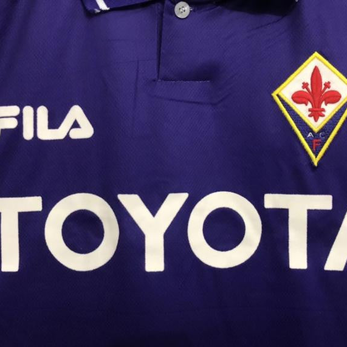 Retro 99/00 Fiorentina Home Soccer Jersey