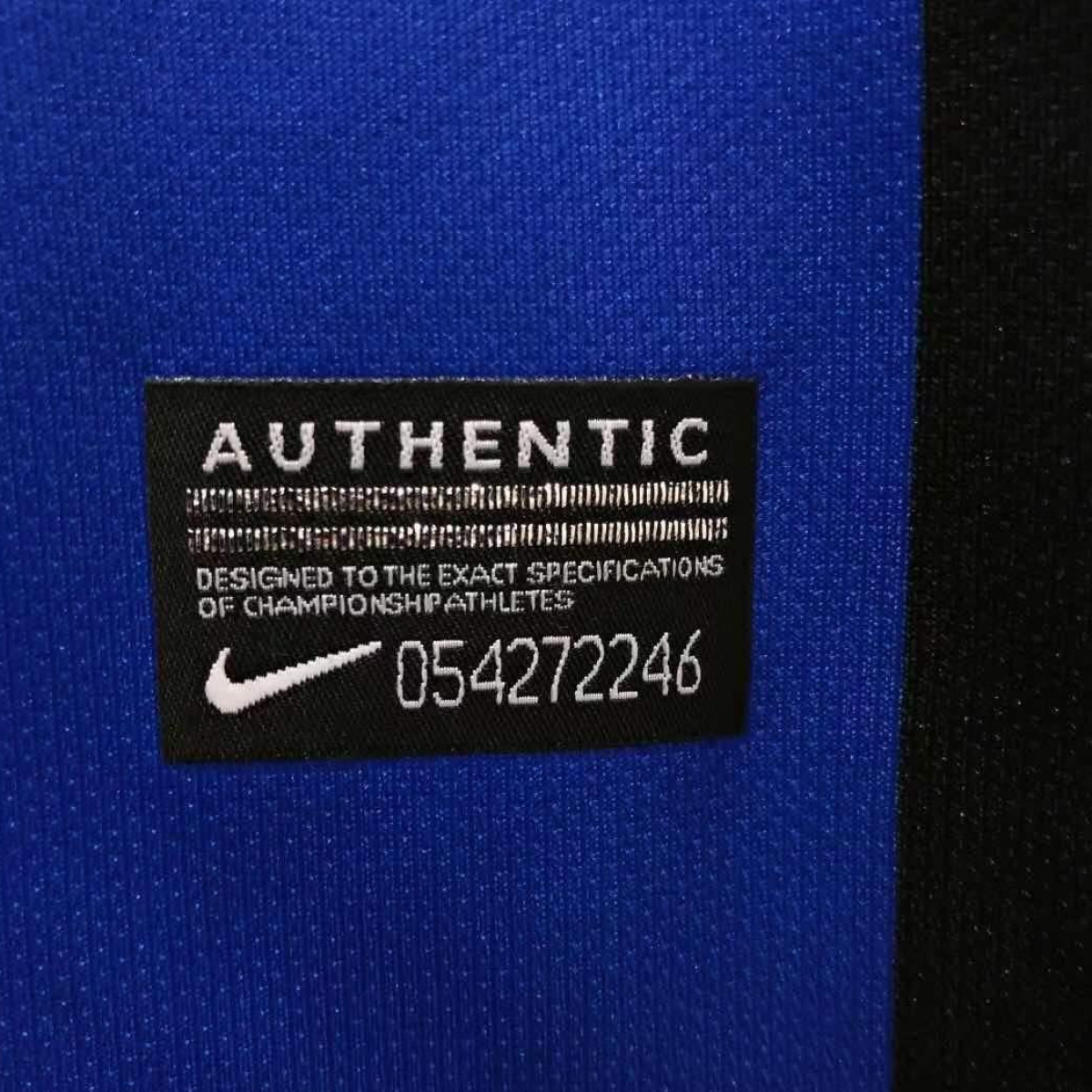 Retro 08/09 Inter Milan Home Champions Version Soccer Jersey