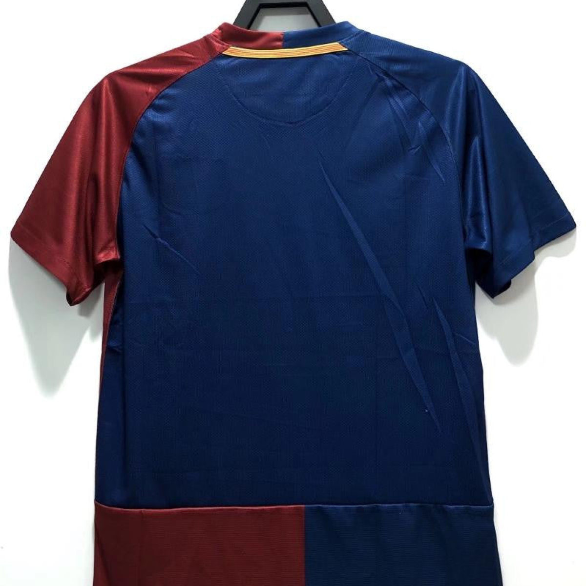 Retro 08/09 Barcelona Home Champions Version Soccer Jersey