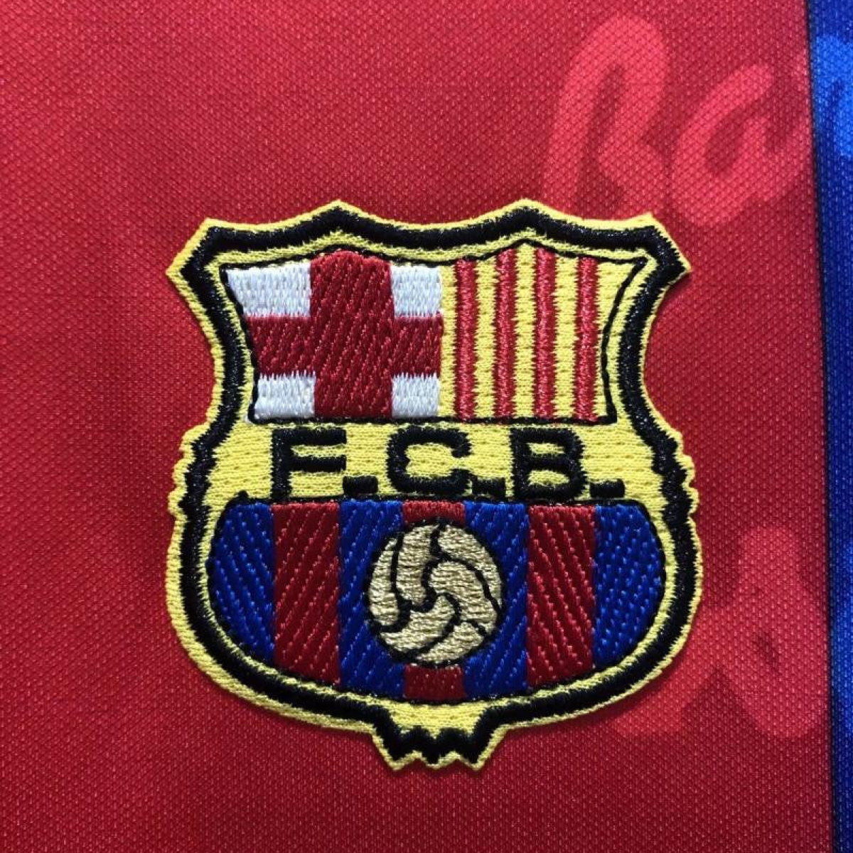Retro 92/95 Barcelona Home Soccer Jersey