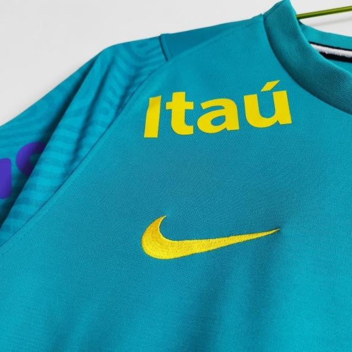 Retro 2021 Brazil Blue Training Jersey