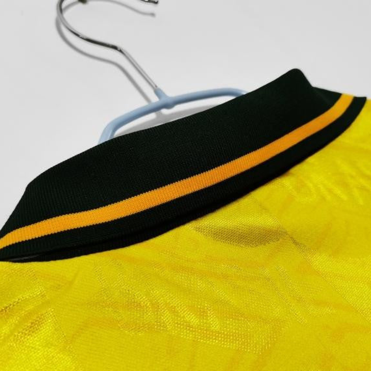 Retro 1991/93 Brazil Home Soccer Jersey