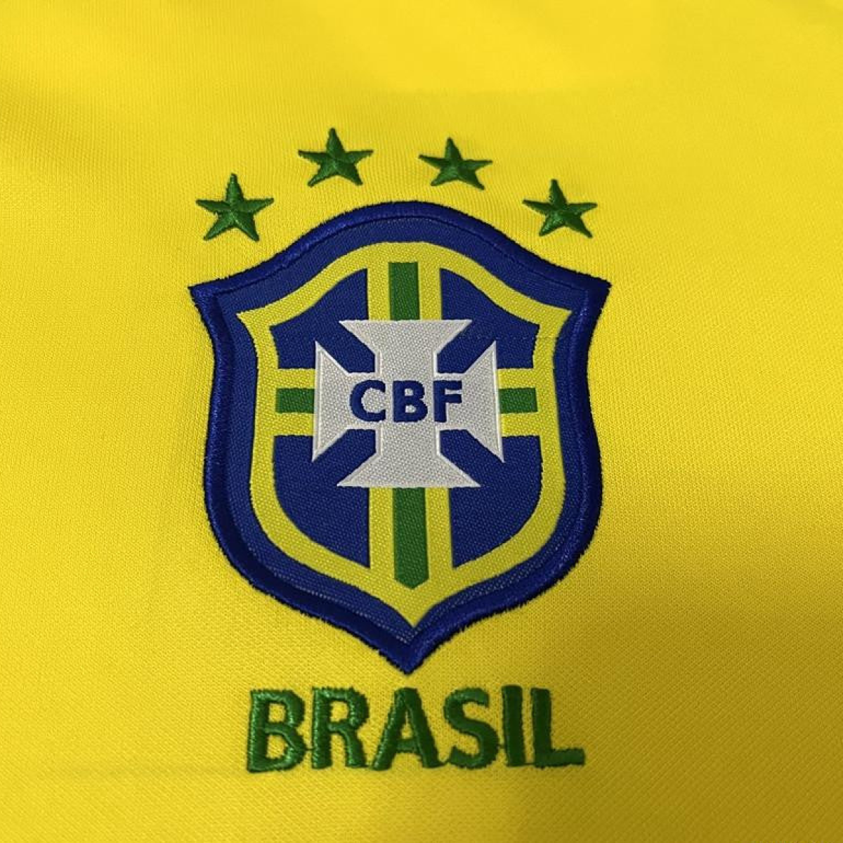 Retro 1997 Brazil Home Soccer Jersey