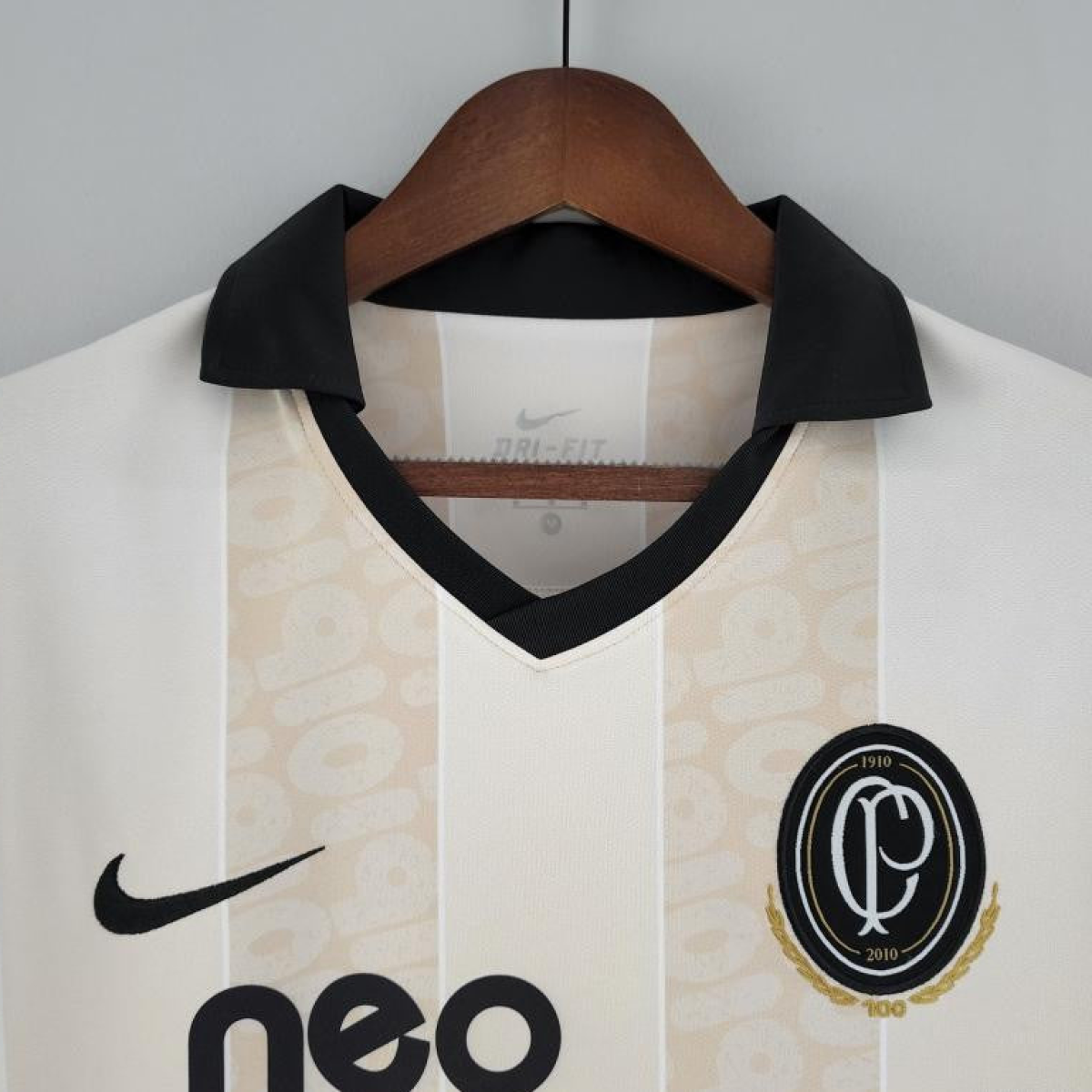 Retro 2010 Corinthians 100th Anniversary Beige Jersey