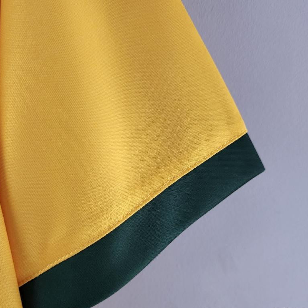 Retro 1988 Brazil Home Soccer Jersey