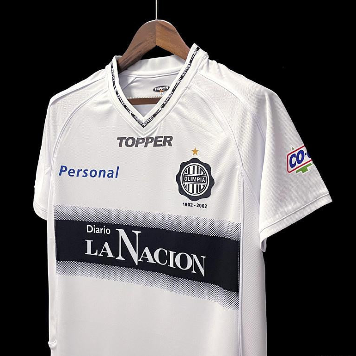 Retro 02 03 Olimpia Home Soccer Jersey