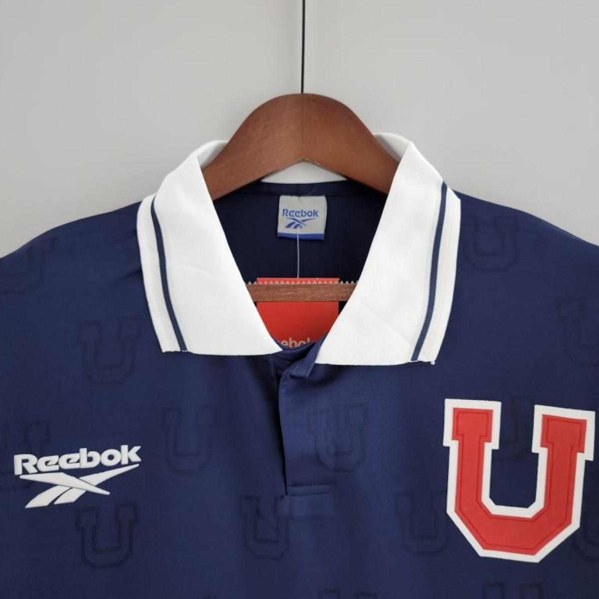 Retro 1998 Long Sleeve Universidad De Chile Home Soccer Jersey