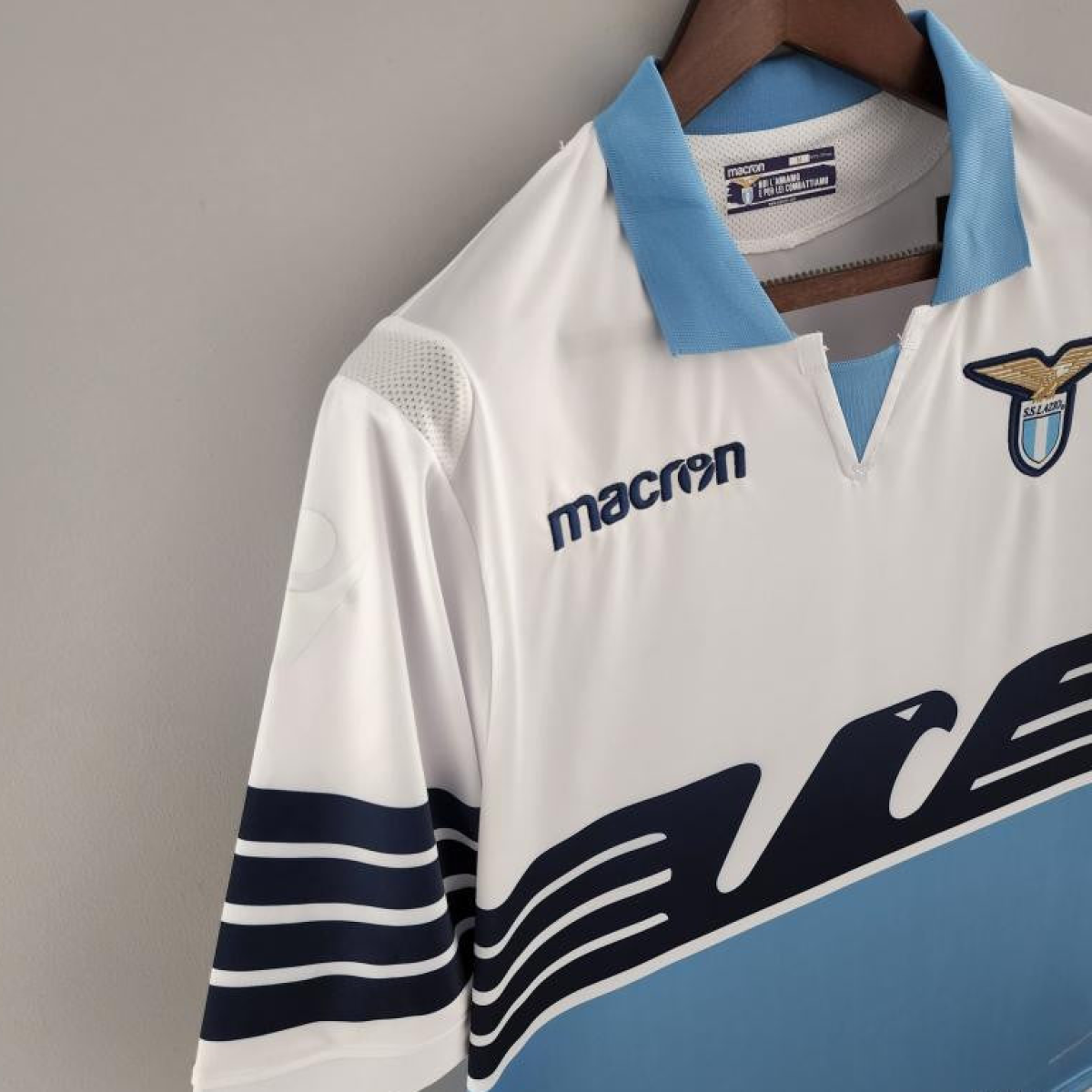 Retro 18/19 Lazio Home Soccer Jersey