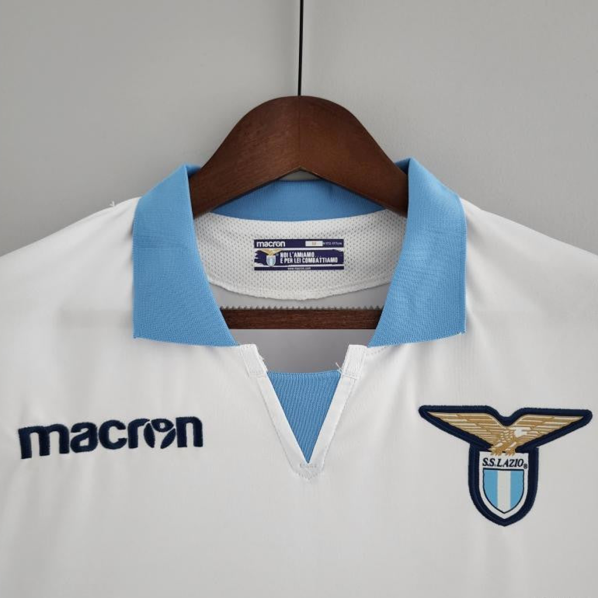 Retro 18/19 Lazio Home Soccer Jersey